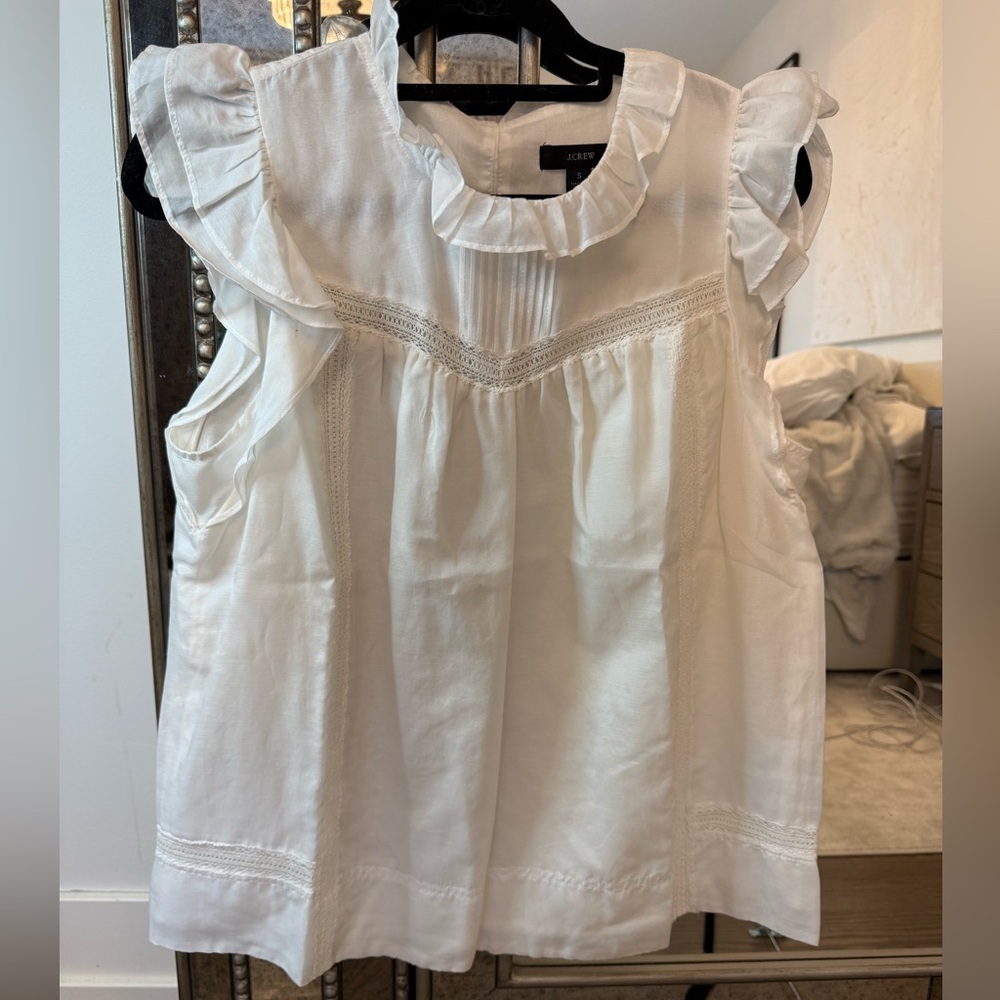 J Crew babydoll blouse